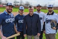 Les Expos de Sherbrooke lancent leur saison 2023 au stade Amédée-Roy